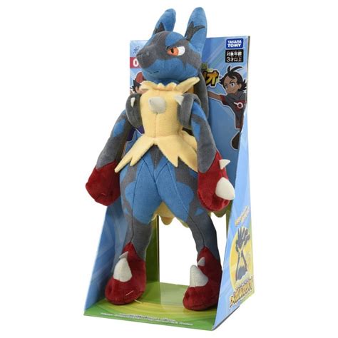 mega lucario plush.